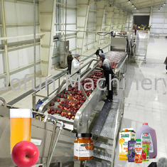 خط إنتاج عصير التفاح الصناعي NFC آلة تجهيز عصير HPP